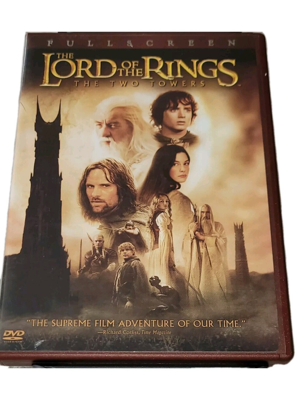 The Lord Of the Rings: The Two Towers [ DVD, 2003 ] Region: 1 Run Time 179 Mins